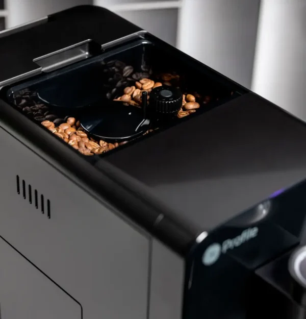 GE Profile Smart Automatic Espresso Machine 20‑Bar Pump Built‑In Grinder Frother Wi‑Fi Black