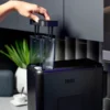 GE Profile Smart Automatic Espresso Machine 20‑Bar Pump Built‑In Grinder Frother Wi‑Fi Black