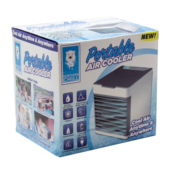 Portable Mini Air Cooler Rechargeable USB Cooling Fan Northern Chill Mini Person