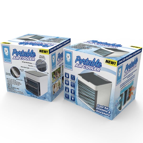 Portable Mini Air Cooler Rechargeable USB Cooling Fan Northern Chill Mini Person