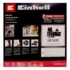 Einhell TE-CD 18-Volt Cordless 2-Speed 1250 RPM MAX Workshop Drill/Driver Kit