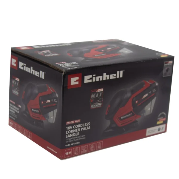 Einhell 18V Cordless Multi Sander Kit – TE-OS 18/1 Li, Detail Finishing Tool