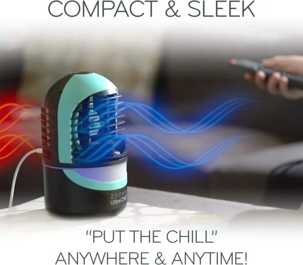 New Zaahn Ultra Chill Deluxe Personal Cooler | Portable Air Cooler