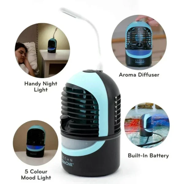 New Zaahn Ultra Chill Deluxe Personal Cooler | Portable Air Cooler