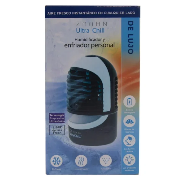 New Zaahn Ultra Chill Deluxe Personal Cooler | Portable Air Cooler