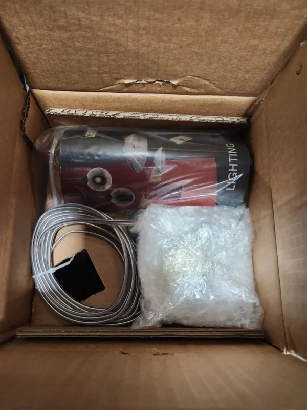 Rare - Discontinued Diesel with Foscarini Cage Mic Pendant Lamp- Black