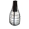 Rare - Discontinued Diesel with Foscarini Cage Mic Pendant Lamp- Black