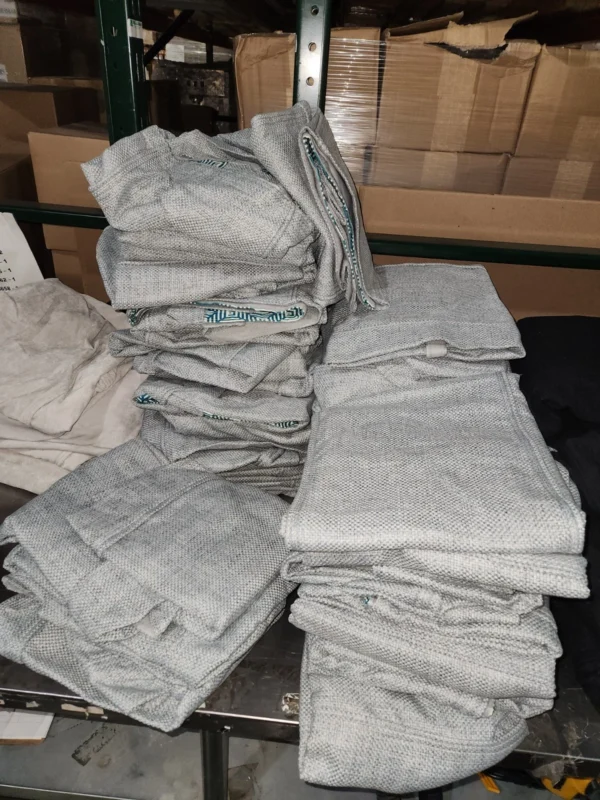 Lovesac Glacier Crossweave Covers Set 8 seat 8 sides