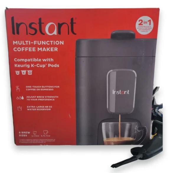 3 Units Refurbished Instant Pod 3-in-1 Coffee & Espresso Maker - Grade A